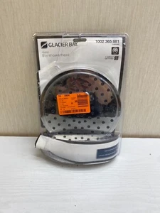 Glacier Bay 1-Spray 8” Single Wall Mount Fixed Shower Head In Chrome R5 - Picture 1 of 2