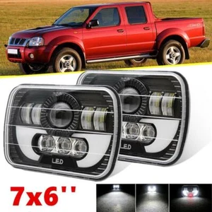 Par de faros LED de 7x6"" 5x7"" haz proyector DRL para camión Tacoma Tundra 4Runner - Imagen 1 de 10