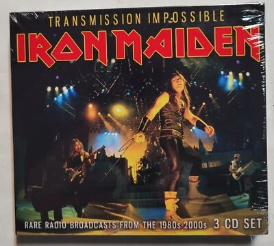 Iron Maiden Transmission Impossible New 3 CD Set Bruce Dickinson Radio Broadcast - Image 1 of 2