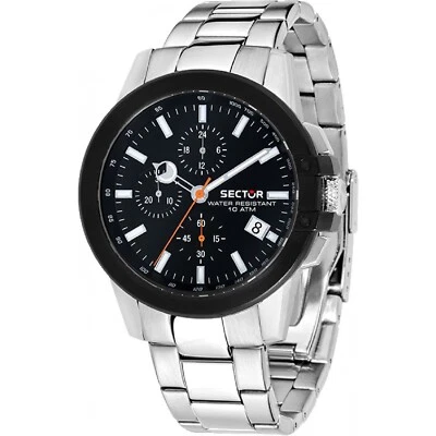 SECTOR 480 OROLOGIO UOMO R3273797005 ACCIAIO VETRO ZAFFIRO LIST. 269€ SOTTOCOSTO - Immagine 1 di 2