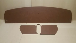 Holden HJ-HX-HZ parcel shelf & kick panels. Mid Brown vinyl. NEW. - Bild 1 von 2