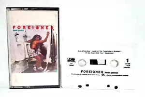 Vintage 1979 Original Foreigner Head Games Cassette Tape Hard Soft Arena Rock - Foto 1 di 10
