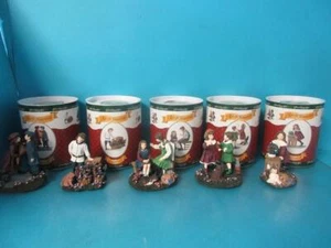 COMPLETE SET OF CATHERINE KARNES MUNN FIGURINE AGE OF INNOCENCE MILLENNIUM 2000 - Picture 1 of 24