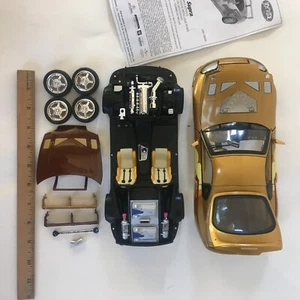Fast & the Furious 1995 Toyota Supra Gold 1:18 Die Cast Activity Set Race ERTL - Bild 1 von 24