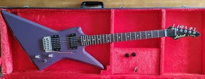 Aria Pro II ZZ Guitar 1985 (Japan) Dark Lavender All Original Extra Nice OHSC - Image 1 of 4