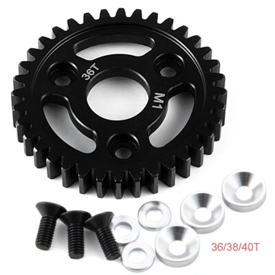 36T 38T 40T Hardened Steel 1.0 Mod1 Spur Gear for 1/8 Traxxas Revo 3.3 RC Model - Image 1 of 4