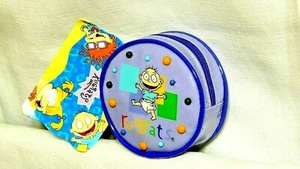 NEW WITH TAG ~ 1999~ 1-VINYL RUGRATS COIN BAG --- PURPLE-- 3 1/2" DIAM. - Picture 1 of 1