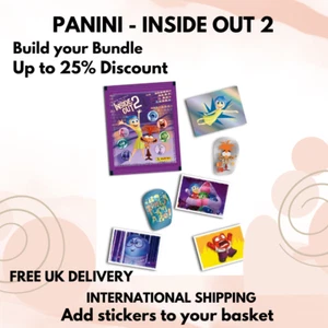 Panini INSIDE OUT 2 Disney Pixar Single Stickers choose your Bundle Lot - Picture 1 of 1