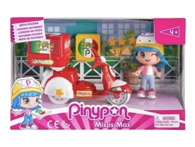 Set de Figuras Pinypon Moto Pizzería Foto 1 de 3