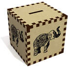 'Patterned Elephant' Money Box / Piggy Bank (MB00003782)