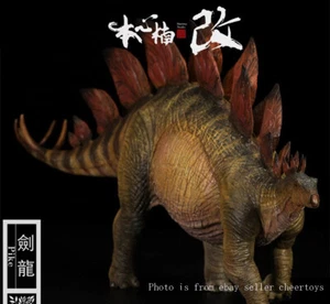 Nanmu Slugfest Stegosaurus Dinosaur Collector Decor Eleka Brown Colors Used - Picture 1 of 9