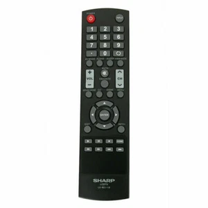 New Original For Sharp LC-RC1-16 LCD TV Remote Control LCRC116 LCDTV LC32LB370 - Picture 1 of 4