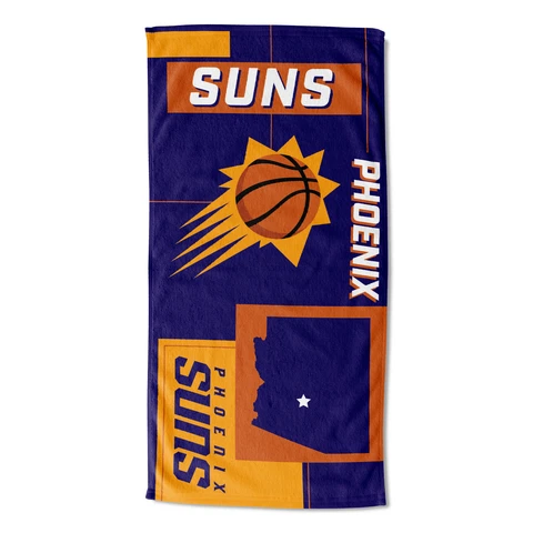 Northwest NBA Phoenix Suns State Line Beach Towel Cover