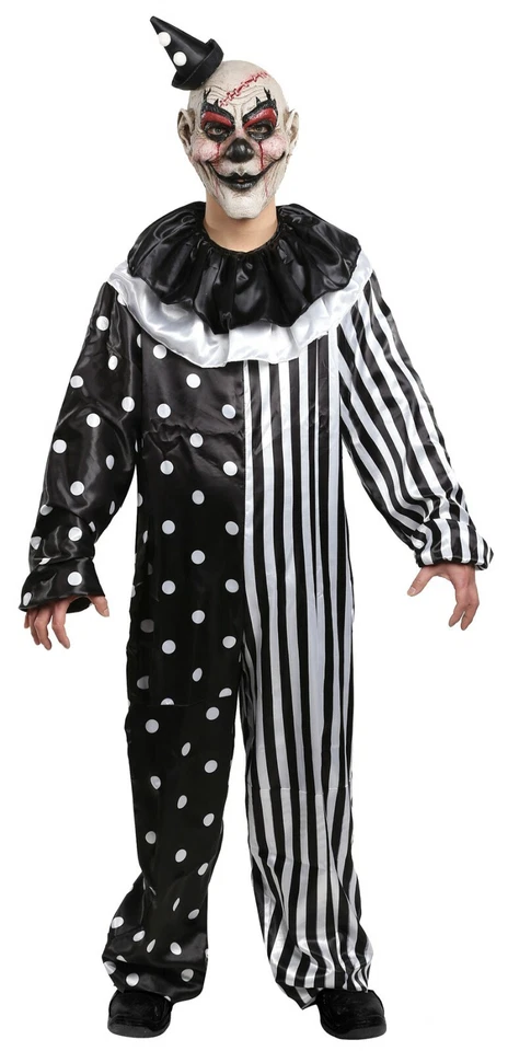 Kill Joy Clown Adult Costume Plus Size XL - Image 1 of 1