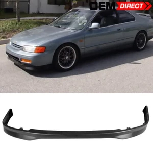 Fits 94-95 Honda Accord T-R Style Front Bumper Lip Spoiler Splitter Unpainted PP - Picture 1 of 4