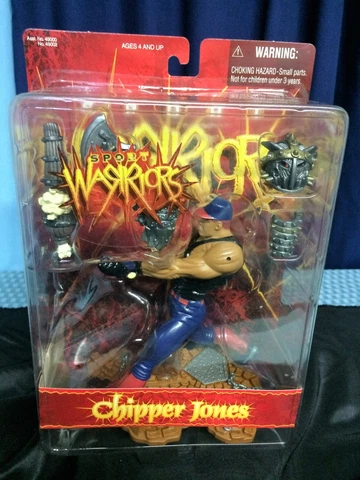 MLB's GREAT Chipper Jones SPORTS WARRIORS Action Figure Cover