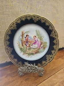 VINTAGE RARE LIMOGE C.F.H G.D.M PLATE - Picture 1 of 5