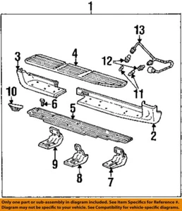 Lincoln FORD OEM 98-01 Navigator Running Board Step-Socket F85Z13411AA - Picture 1 of 1