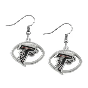 Pendientes redondos de fútbol americano Atlanta Falcons nuevos seguimiento gratuito - Imagen 1 de 1