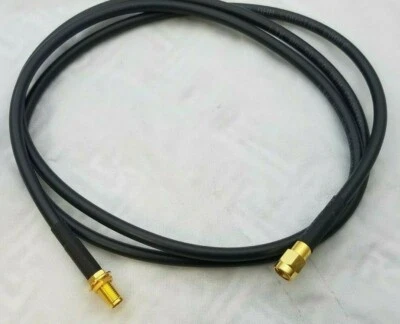 SMA Male to SMA Female 48 " 4FT RG58 GOLD CONNECTORS Coaxial Cable Jumper USA ST - Image 1 of 4