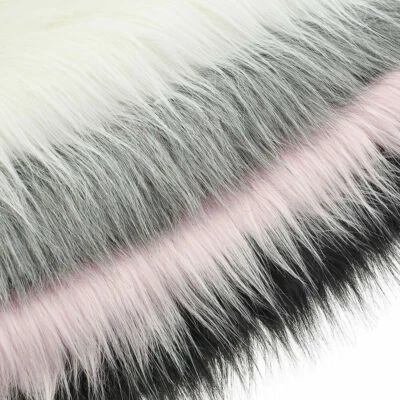 40*50cm Faux Fur Fabric Plush Clothing Sewing Home Room Sofa Decor Craft DIY - Image 1 of 4
