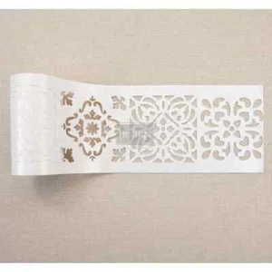 Redesign Stick & Style Stencil - Casa Blanca Tile 10cm x 15mtrs roll 4"x15 Yards - Picture 1 of 4