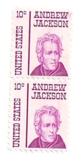 2 Scott #1286 US Stamps 1967 10c Andrew Jackson Mint No Gum Prominent Americans - Picture 1 of 1