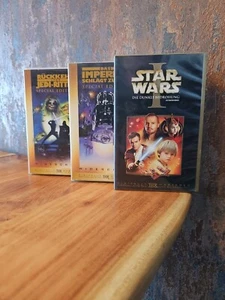 VHS - STARWARS - Special Edition - 1980/1983/2000 - 3 Filme - Bild 1 von 9