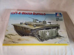 Italeri 1/35 Model Military Tank Kit LVT-4 Water Buffalo Vehicle 379 Sealed - Picture 1 of 2