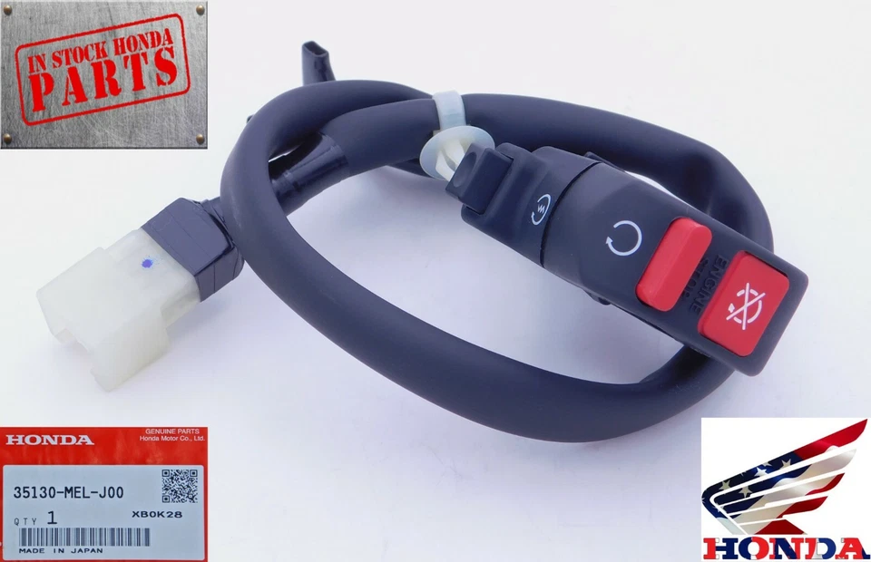 ПРАВЫЙ СТАРТОВЫЙ ВЫКЛЮЧАТЕЛЬ ОСТАНОВА ВЫКЛЮЧАТЕЛЯ 2004-2007 CBR1000 CBR1000 RR  - Изображение 1 из 4