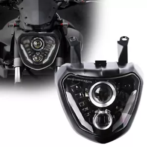 For 2014 2015 2016 2017 Yamaha MT07 FZ07 MT-07 FZ-07 LED Headlight DRL Assembly - Picture 1 of 12