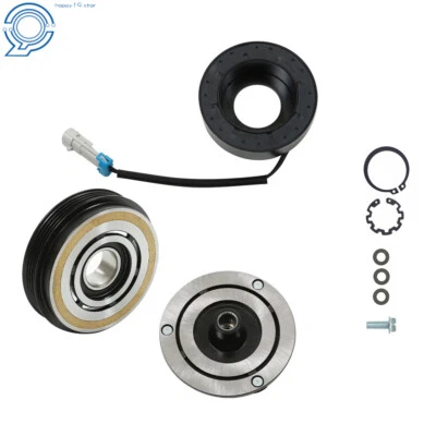 2001-2006 For Chevrolet Silverado 1500 A/C AC Compressor Clutch Kit Coil Pulley - Image 1 of 4