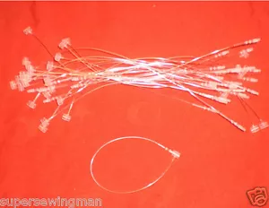 3" 5000 Stck. SCHNAPPVERSCHLUSS PINS SICHERHEITSSCHLEIFE KUNSTSTOFF ETIKETTVERSCHLÜSSE keine Waffe benötigt - Bild 1 von 1