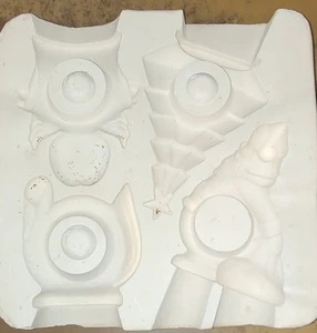 Duncan Ceramic Slip Casting Mold *Holiday Napkin Rings* Dm 321 Vintage! 1970 - Picture 1 of 3