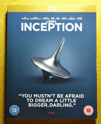 New & Sealed UK Edition Inception Blu-ray + Slipcover - Image 1 of 4