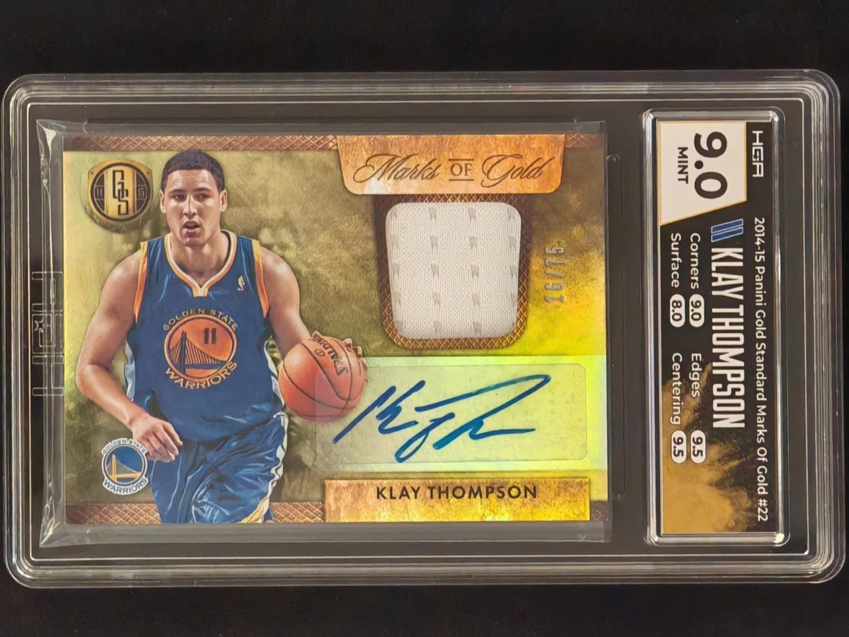 Klay Thompson Basketball Autographed Sports Trading Cards