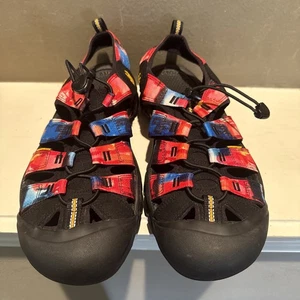 Sandalias Keen Newport H2 para mujer talla 11,5 retro tie dye multicolor senderismo acuático - Imagen 1 de 10