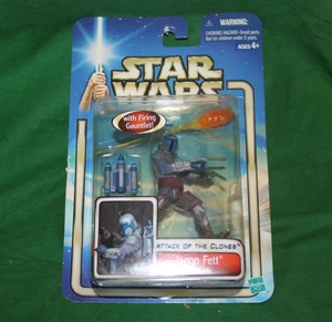 FIGURA DE ACCIÓN HASBRO STAR WARS ATAQUE DE LOS CLONES JANGO FETT #84505 - Imagen 1 de 1