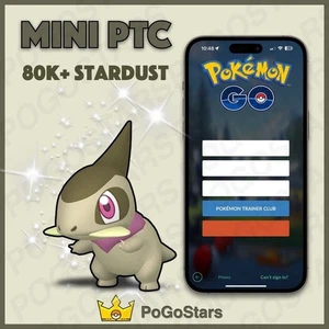 Pokémon PTC GO - Shiny Axew - 80K Stardust✨Read Description✨ - Picture 1 of 1