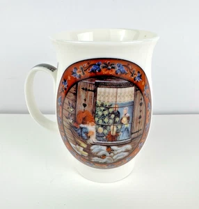 Julestemning Suzanne Toftey Nº 6 Taza Gnomo Navidad Pájaro Noruego - Imagen 1 de 10