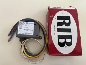 Functional Devices Inc. RIB24P30 Prewired Relay,24VAC/DC,30A,DPDT - Picture 1 of 8
