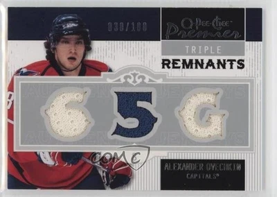 2008-09 O-Pee-Chee Premier Remnants Triple /100 Alex Ovechkin Alexander #PR-OV - Image 1 of 2