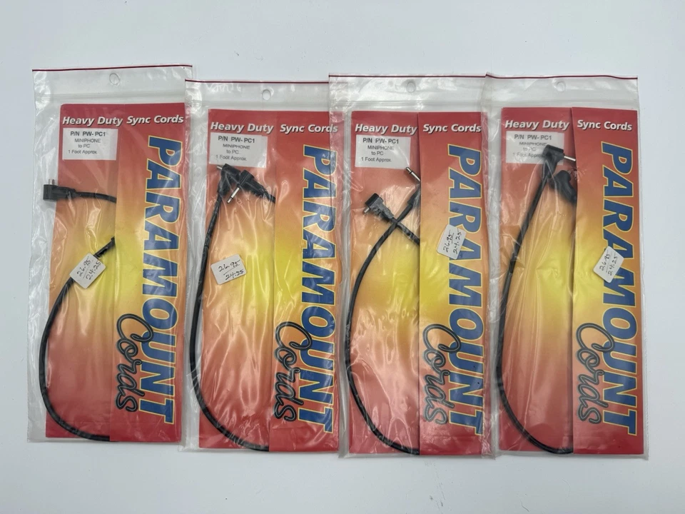 PARAMOUNT Miniphone To PC PW-PC1 Heavy Duty Sync Cable 5 Foot RARE - Image 1 of 1