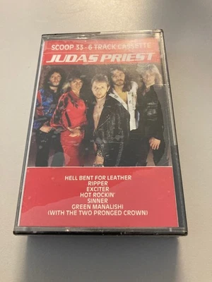 Judas Priest - selt titled - sealed cassette tape - Scoop 33 - 6 tracks - Image 1 of 2