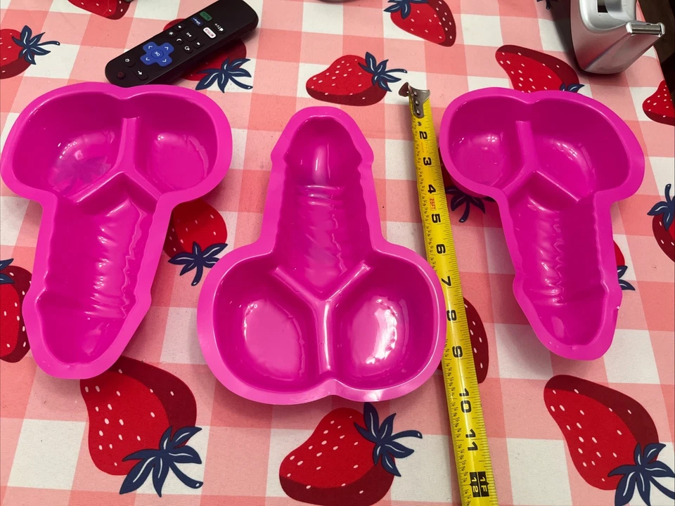 Moldes de chocolate de plástico para despedida de soltera para pene (3) Foto 1 de 1