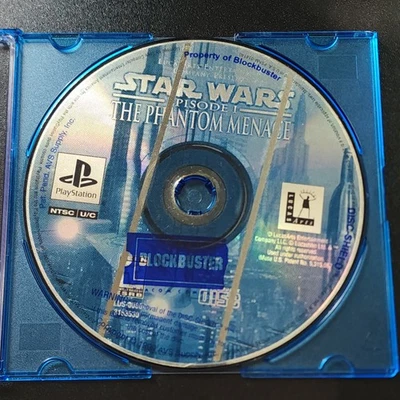 Star Wars Phantom Menace - Sony PlayStation 1 - Disc Only - Tested - Image 1 of 4