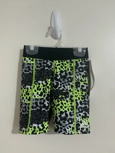 ADIDAS CLIMALITE GIRLS DESTINY PRINTED SHORTS SIZE XS - Picture 1 of 9