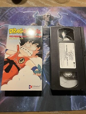 Dragonball Silver Uncut VHS Red Ribbn Army Saga DB - Image 1 of 2