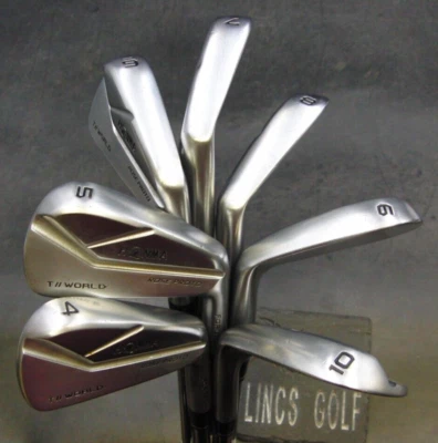 Set of 7 x Honma Rose Proto Forged Irons 4-10 Extra Stiff Steel Shafts* - Image 1 of 4
