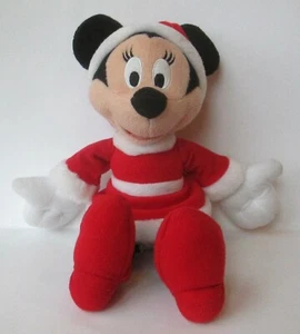 CHRISTMAS MINNIE MOUSE PLUSH DOLL Disney BST5 - Picture 1 of 3